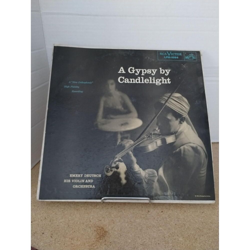 A Gypsy By Candlelight - Emery Deutsch Orchestra 1955 RCA (LPM-1094)